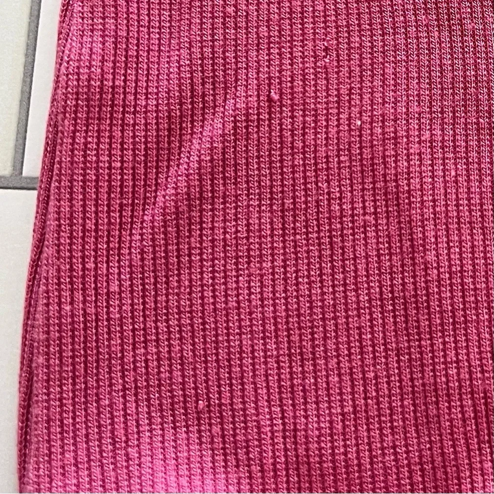 0-3M🩷 Angel Dear Chateau Rose Rib Modal Knotted Gown